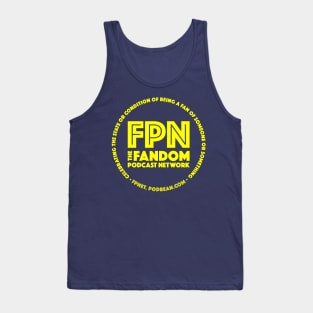 Fandom Podcast Network Yellow Tank Top